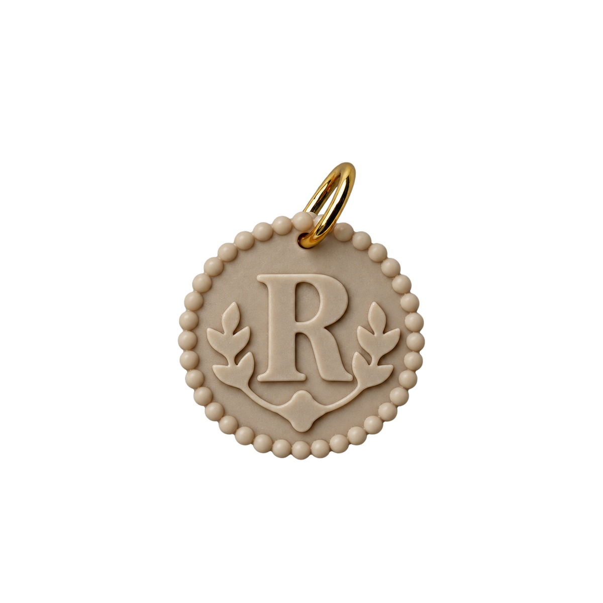 Medalla Blanco hueso