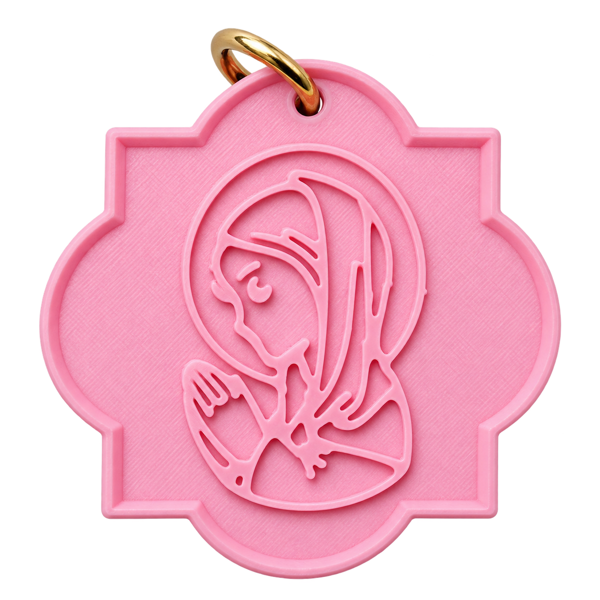 Medalla Rosa pastel