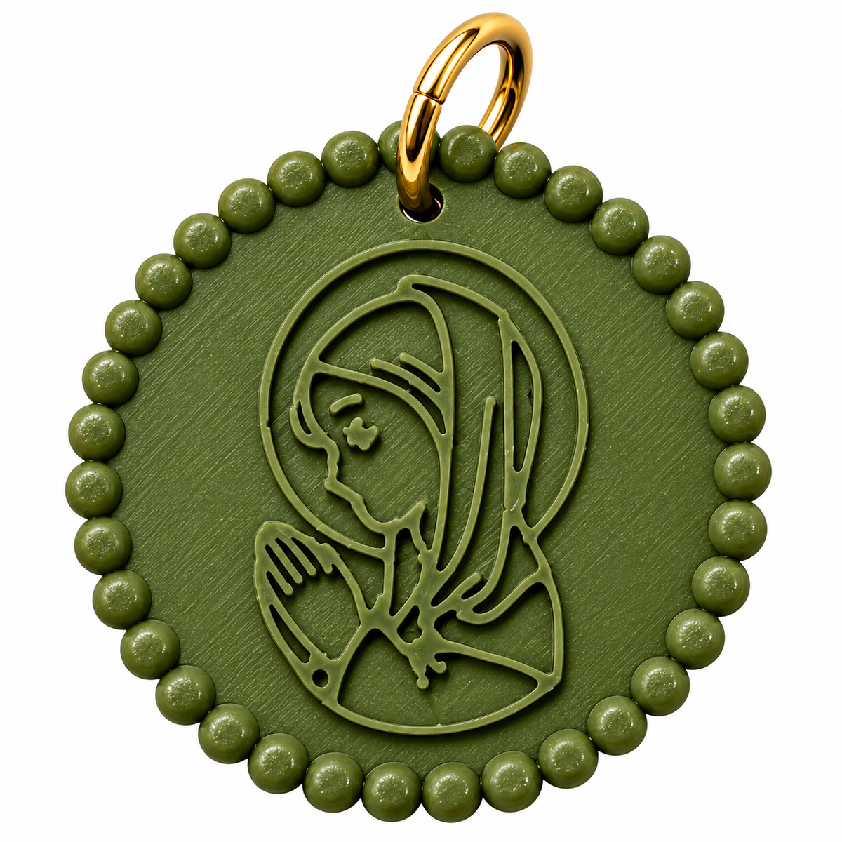 Medalla Verde claro
